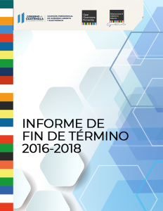 Informe de fin de término 2016-2018
